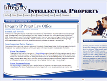 Tablet Screenshot of integrityip.com
